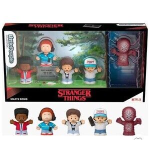 NIB Fisher-Price Little People Collector Stranger Things Max's Song
